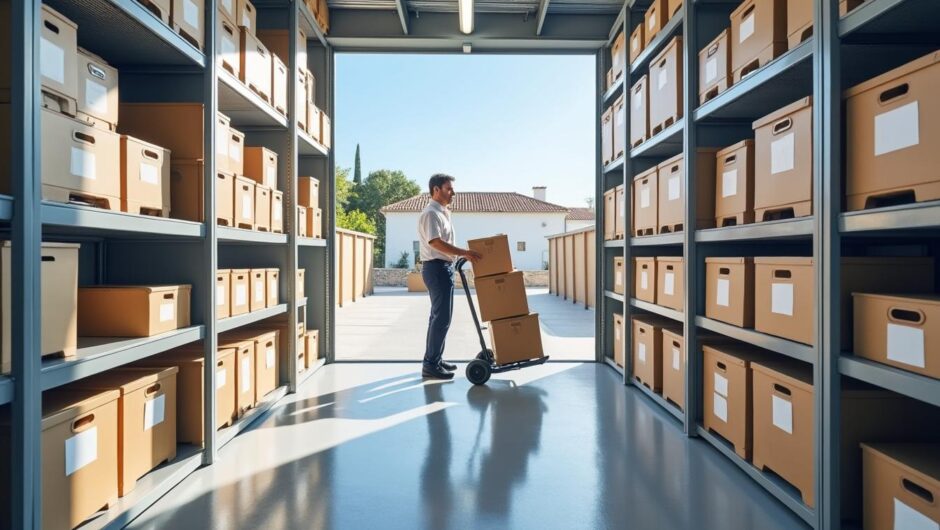 guide pour utiliser efficacement des box de stockage à Villeneuve-Loubet pour stocker vos archives