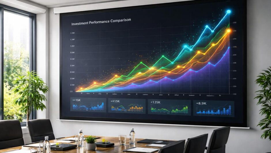 découvrez comment comparer les rentabilités des différents écrans de projection et créez un effet “waouh” dans vos présentations grâce à nos conseils d'investissement.