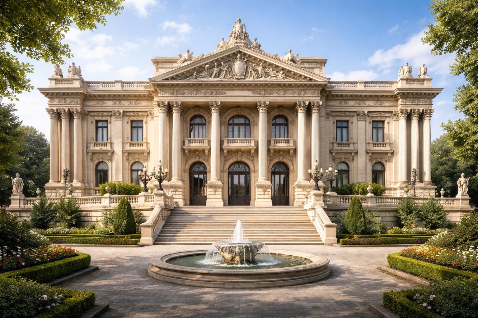 découvrez les caractéristiques emblématiques de l'architecture beaux-arts, un style riche en détails ornementaux, symétrie et grandeur, reflétant l'élégance classique et la créativité artistique.