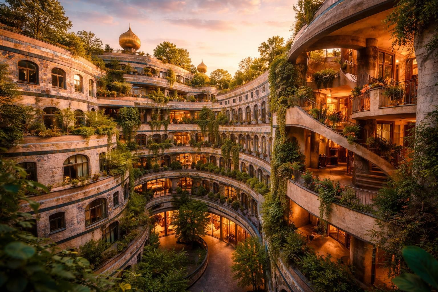 découvrez les secrets architecturaux fascinants de l'immeuble waldspirale, une œuvre unique alliant nature et design innovant.