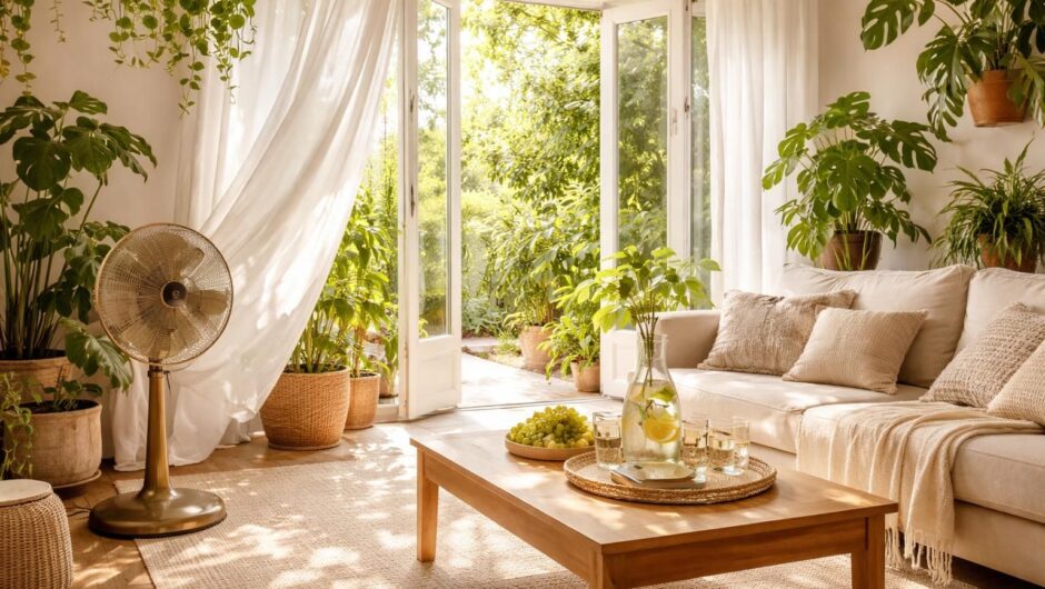 découvrez des astuces simples et naturelles pour rafraîchir votre maison sans utiliser de climatisation, économiser de l'énergie et rester confortable pendant les chaleurs estivales.