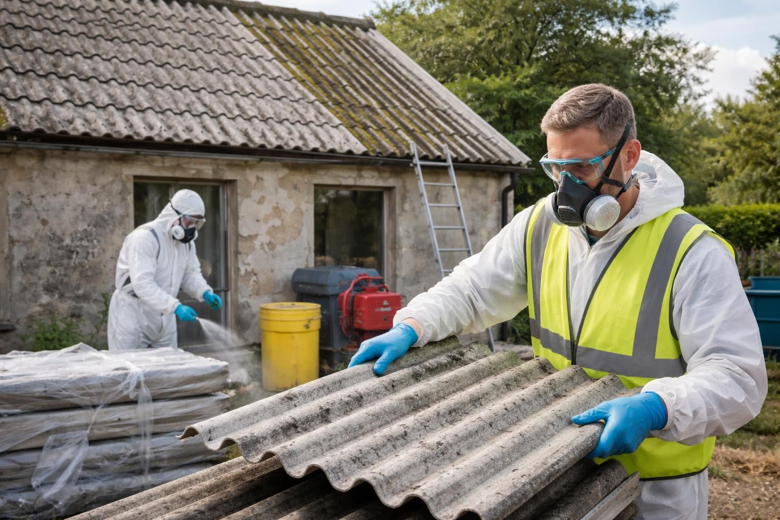 découvrez les risques liés à la présence de plaques d'amiante sur une maison et les solutions pour garantir votre sécurité et préserver votre santé.