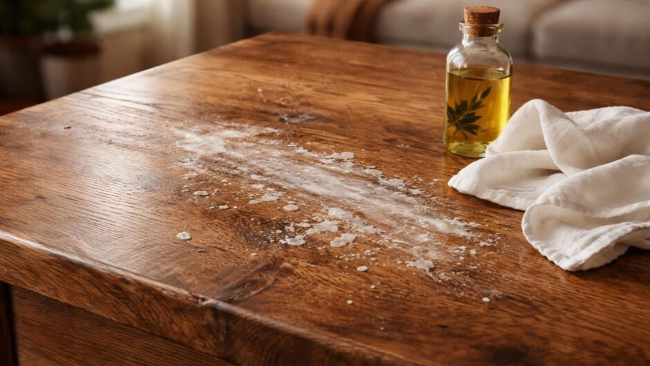 découvrez nos astuces efficaces et simples pour enlever la cire froide sur un meuble en bois sans l'abîmer, et retrouvez un meuble impeccable rapidement.