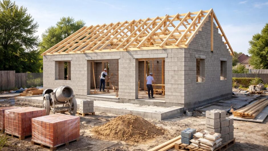 découvrez le prix du gros œuvre pour une maison de 100m2, incluant les coûts des fondations, murs, toiture et plus, pour mieux planifier votre projet de construction.