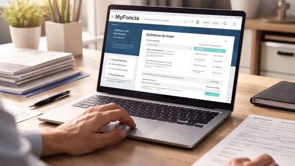 Comment éditer une quittance de loyer sur l&rsquo;espace Myfoncia ?